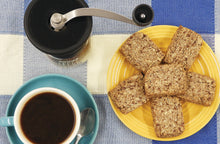 Load image into Gallery viewer, Buttercloud Hazelnut Espresso Shortbread Cookies & Coffee