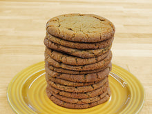 Load image into Gallery viewer, Buttercloud Molasses Gingersnap Cookies Dozen