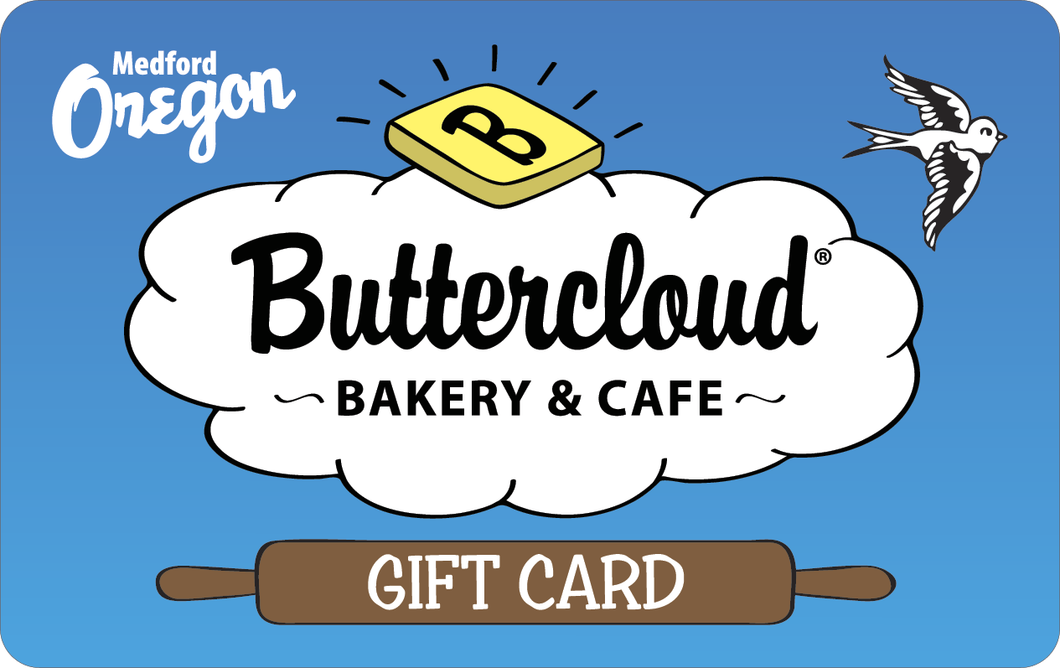 Buttercloud Bakery In-Store Physical Gift Card (Redeemable ONLY In-Store)