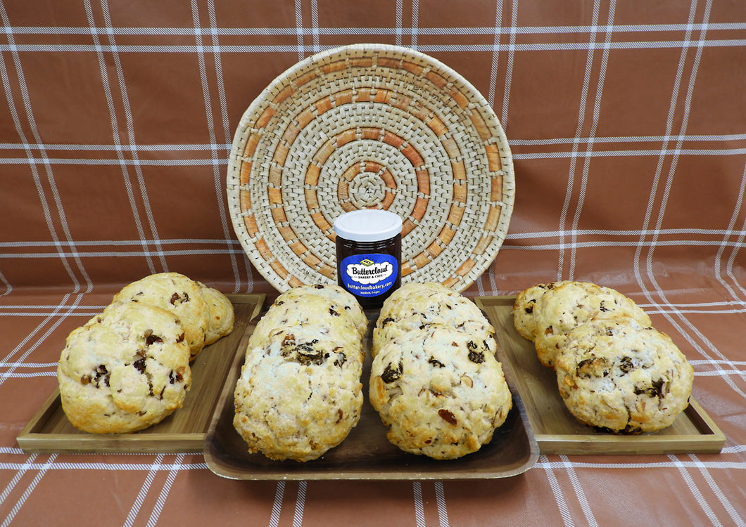 Buttercloud Fall Scone-nucopia with Raspberry Jam Gift Pack