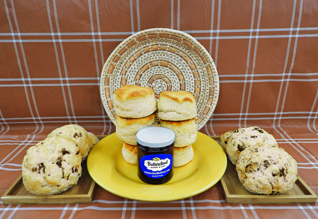 Fall Scones & Biscuits with Raspberry Jam Gift Pack